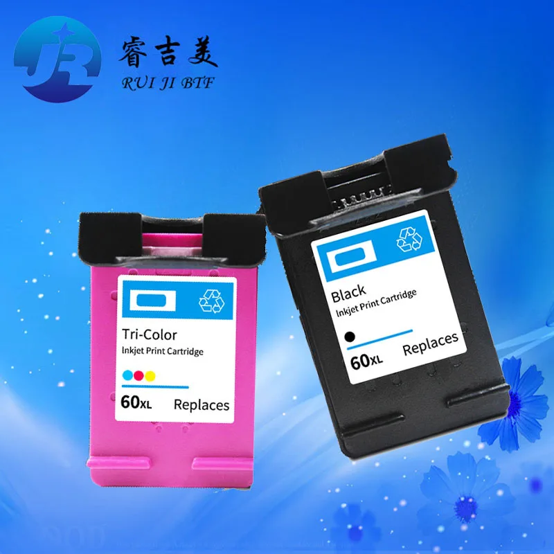 

High quality 60 60XL ink cartridge compatible for HP C4635 C4640 C4650 C4680 D2530 D2545 D2560 F4260 F4280 F4435 F4440 F4480