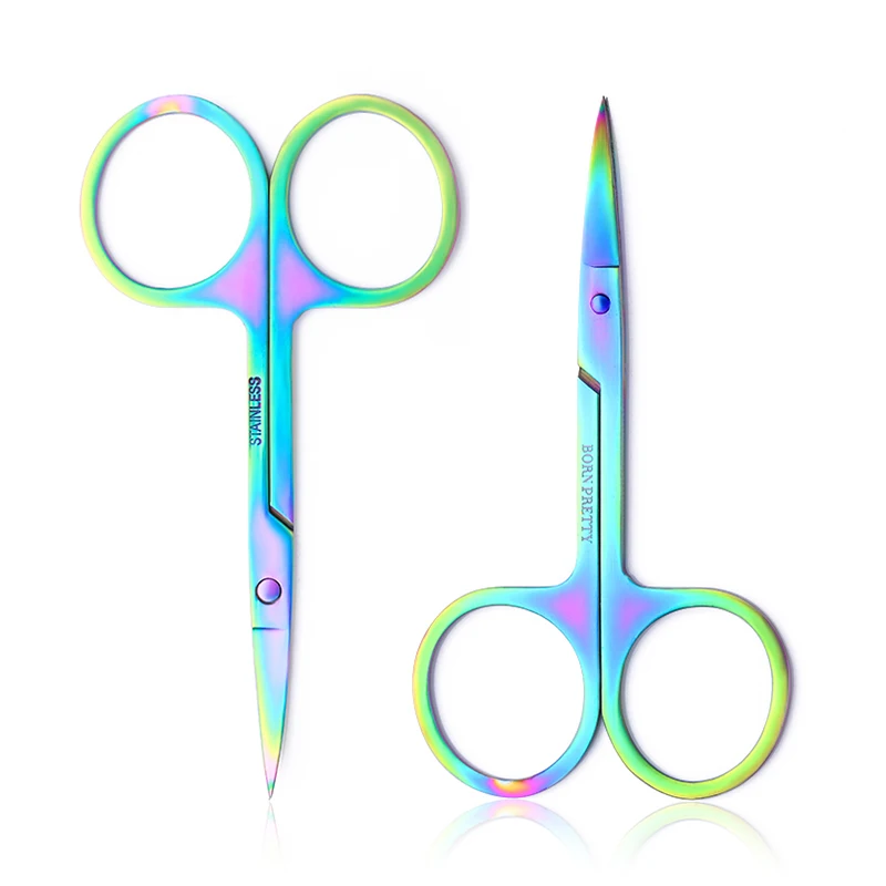 BORN PRETTY 1 Pc Chameleon Curved Head Eyebrow Scissor Makeup Manicure Scissor Nail Cuticle Tool Accessory
BORN PRETTY 1 Pc Chameleon Curved Head Eyebrow Scissor Makeup Manicure Scissor Nail Cuticle Tool Accessory