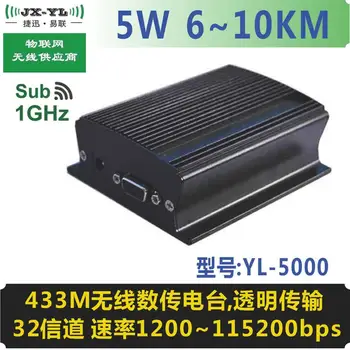 433MHz high-power wireless digital radio module radio serial port RS232485 transmission YL5000 transmission and transceiver comm
433MHz high-power wireless digital radio module radio serial port RS232485 transmission YL5000 transmission and transceiver comm