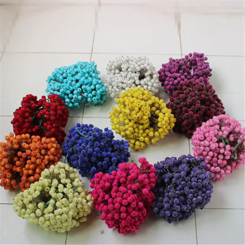 40Pcs 12mm Pearl Foam Stamen Artificial Flower Fruit Small Berries Cherry DIY Wedding Christmas Camke Box Wreaths Decoration
40Pcs 12mm Pearl Foam Stamen Artificial Flower Fruit Small Berries Cherry DIY Wedding Christmas Camke Box Wreaths Decoration