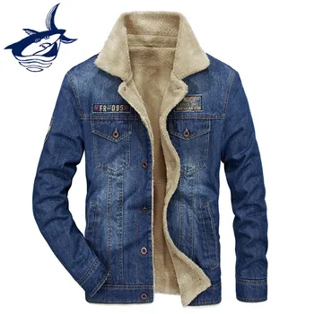 New Arrival Men's Winter Jacket Brand Tace & Shark Denim Jacket Fashion Retro Thicken Warm Fleece Denim Jacket Jeans Coat Men
New Arrival Men's Winter Jacket Brand Tace & Shark Denim Jacket Fashion Retro Thicken Warm Fleece Denim Jacket Jeans Coat Men