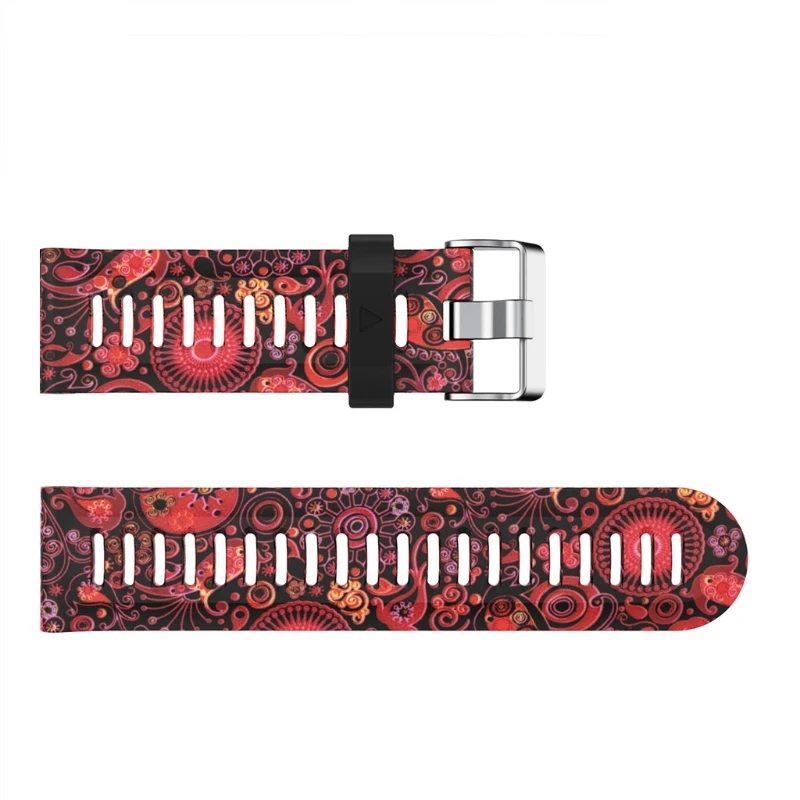 Universal Strap Printing Silicone Strap For Garmin Fenix 3 Fenix 3 HR Fenix 5x N10_A
Universal Strap Printing Silicone Strap For Garmin Fenix 3 Fenix 3 HR Fenix 5x N10_A