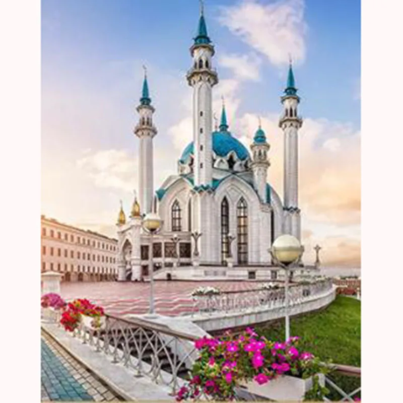 Full Diamond Mosaic Mosque New 2019 DIY Diamond Embroidery Cross-stitch Scenic Pictures Of Rhinestones yy713
Full Diamond Mosaic Mosque New 2019 DIY Diamond Embroidery Cross-stitch Scenic Pictures Of Rhinestones yy713
