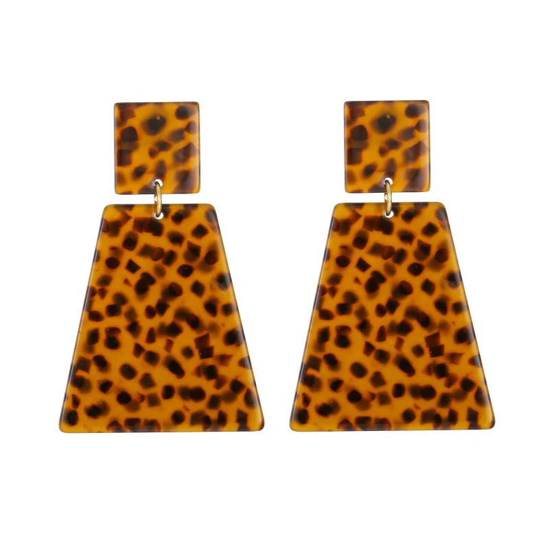 Punk Fashion Korean Acrylic Dangle Earrings For Women Statement Leopard Acrylic Acetate Earring Gift Party Jewelry Brincos
Punk Fashion Korean Acrylic Dangle Earrings For Women Statement Leopard Acrylic Acetate Earring Gift Party Jewelry Brincos