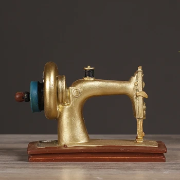 Vintage Home Decor Antique Style Resin Sewing Machine Model Miniaturas Craft Home Collection Gift Crafts Figurine Miniatures
Vintage Home Decor Antique Style Resin Sewing Machine Model Miniaturas Craft Home Collection Gift Crafts Figurine Miniatures