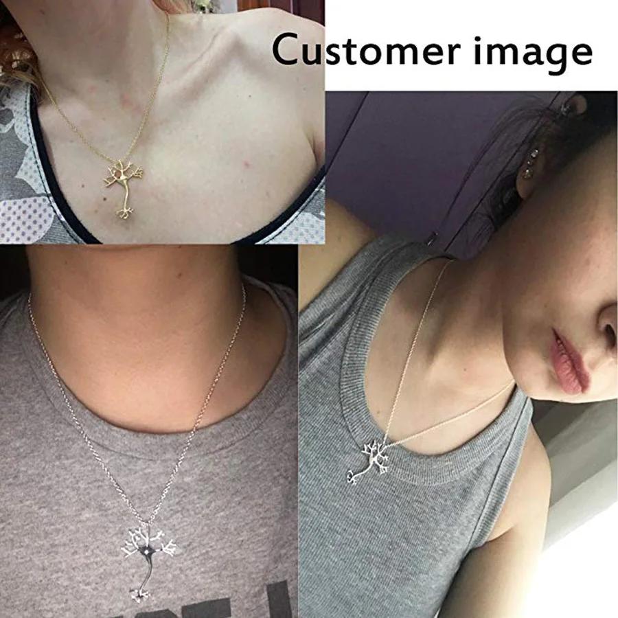 Imitation Anatomical Human Neuron Brain Nerve Cells Science Pendant Necklace Biological Jewelry
Imitation Anatomical Human Neuron Brain Nerve Cells Science Pendant Necklace Biological Jewelry