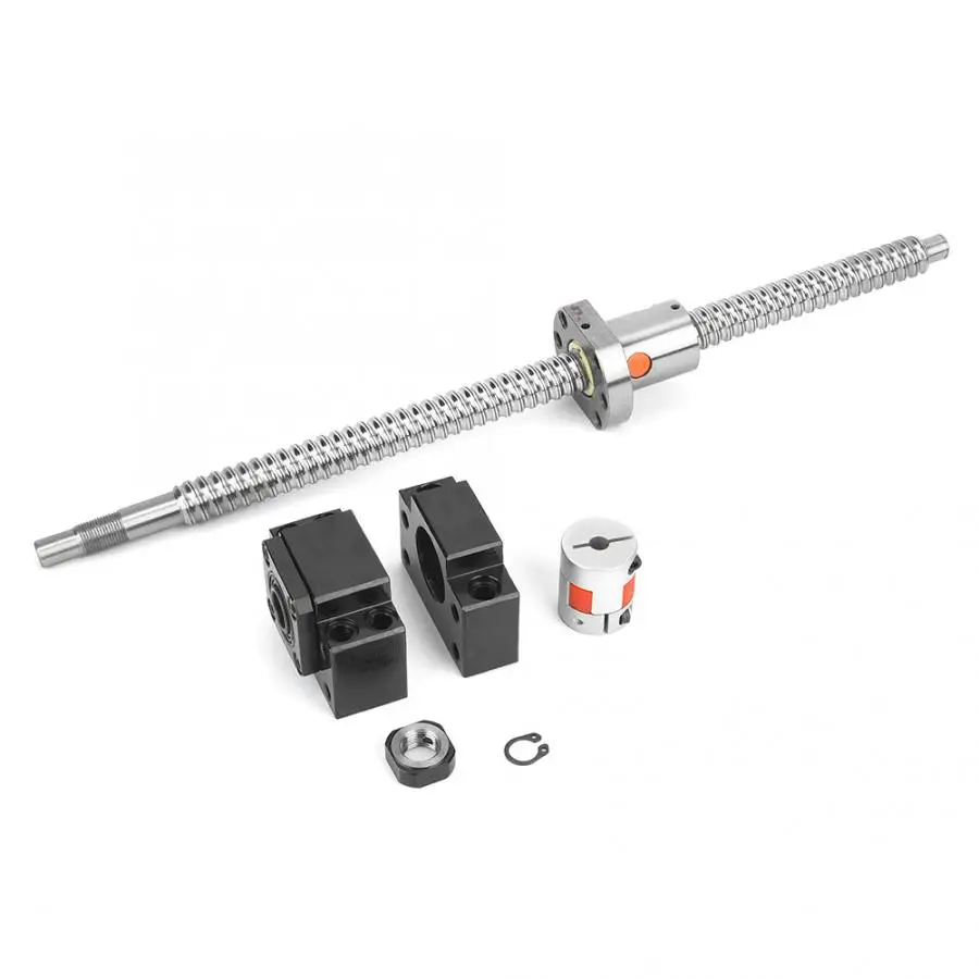 360mm Ball Screw +Nut +BK/BF12 Bracket Base+6.35*10mm Shaft Couplings Coupler Set
360mm Ball Screw +Nut +BK/BF12 Bracket Base+6.35*10mm Shaft Couplings Coupler Set