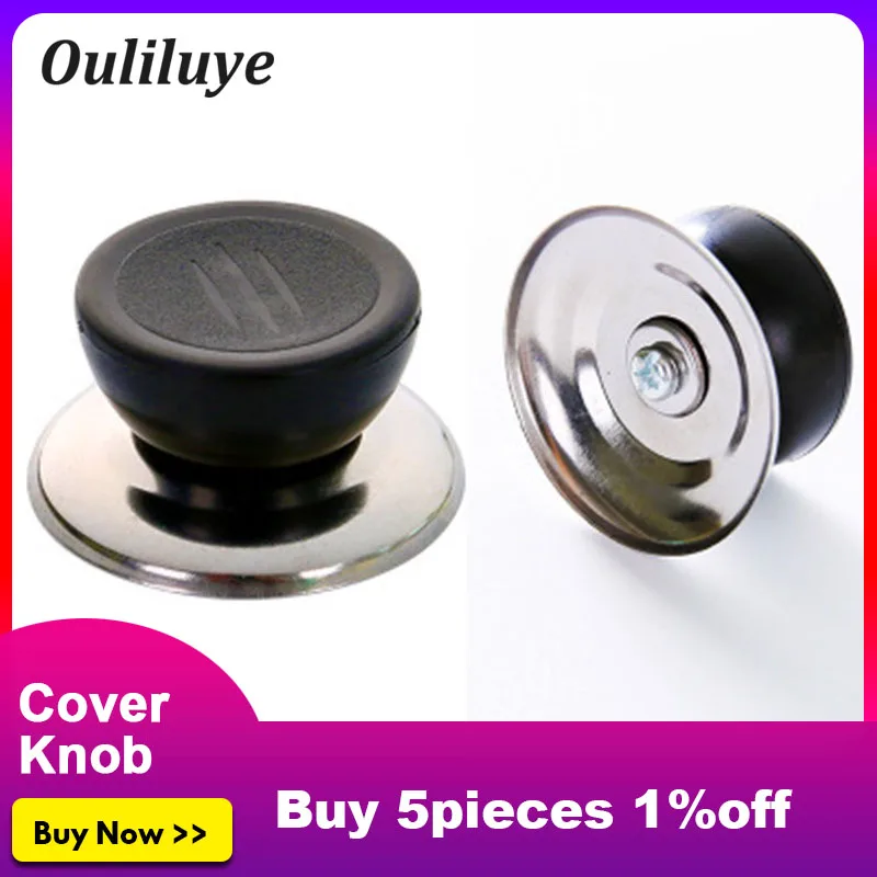 1PCS Household Kitchen Cookware Replacement Round Holding Knob Screw Handle Utensil Pot Pan Silicone Lid Cover Kitchen Gadgets
1PCS Household Kitchen Cookware Replacement Round Holding Knob Screw Handle Utensil Pot Pan Silicone Lid Cover Kitchen Gadgets