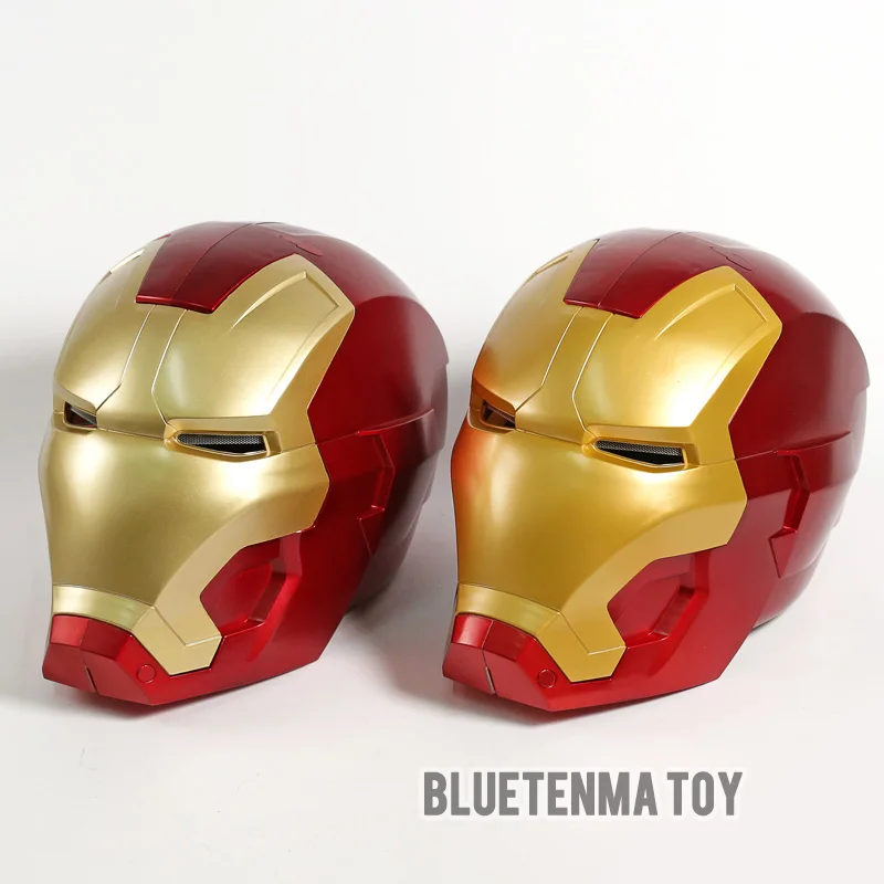 Full Metal 1/1 Scale Remote And Manual Iron Man Mask for Child Helmet 1:1 Wearable Tony Stark Cosplay Mask Prop LED Light Eyes
Full Metal 1/1 Scale Remote And Manual Iron Man Mask for Child Helmet 1:1 Wearable Tony Stark Cosplay Mask Prop LED Light Eyes