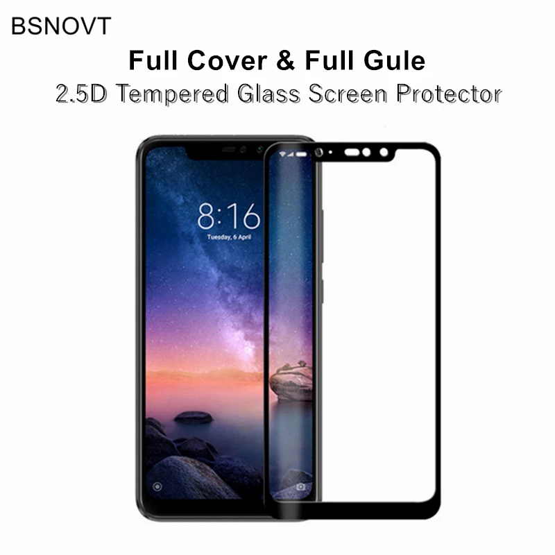 Full Cover & Full Glue Screen Protector For Xiaomi Redmi Note 6 Pro Glass Tempered Glass Redmi Note 6 Pro Full Coverage Film
Full Cover & Full Glue Screen Protector For Xiaomi Redmi Note 6 Pro Glass Tempered Glass Redmi Note 6 Pro Full Coverage Film