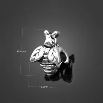 80pcs Antique Silver Bee Alloy Pendant Charms+DIY Jewelry Accessories For earrings Necklace Bracelet Earrings 10.9X15.8mm
80pcs Antique Silver Bee Alloy Pendant Charms+DIY Jewelry Accessories For earrings Necklace Bracelet Earrings 10.9X15.8mm