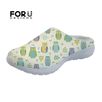 FORUDESIGNS Women Sandals Summer 2019 Flats Cute Cartoon Animal Owl Pattern Casual Ladies Beach Slippers Woman Rubber Home Shoes
FORUDESIGNS Women Sandals Summer 2019 Flats Cute Cartoon Animal Owl Pattern Casual Ladies Beach Slippers Woman Rubber Home Shoes