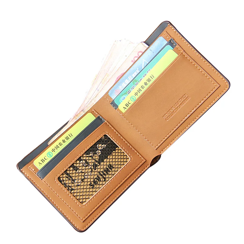 Men's Leather Business Wallet Pocket Card Holder Billfold Money Slim Purse for Men
Men's Leather Business Wallet Pocket Card Holder Billfold Money Slim Purse for Men