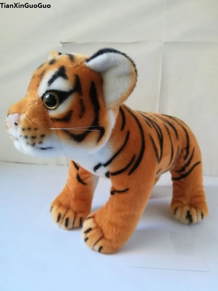 about 30cm yellow tiger plush toy standing pose tiger soft doll kid's toy birthday gift d2926
about 30cm yellow tiger plush toy standing pose tiger soft doll kid's toy birthday gift d2926