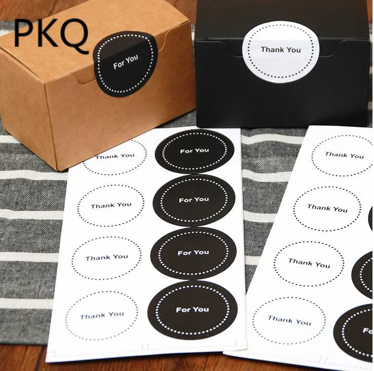 High Quality 80pcs Black White Thank You/For You Baking Seal Sticker for Handmade Product Party Favor Gift Bag Candy Box Decor
High Quality 80pcs Black White Thank You/For You Baking Seal Sticker for Handmade Product Party Favor Gift Bag Candy Box Decor