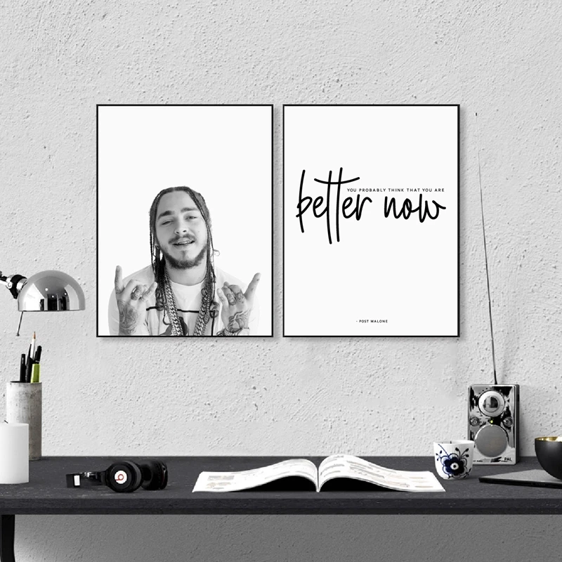 Post Malone Hip Hop Canvas Prints