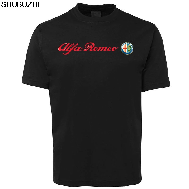 New Black Alfa Romeo with Classic Car Retro T Shirt Cotton black tee-shirt for him summer cotton tshirt sbz4261
New Black Alfa Romeo with Classic Car Retro T Shirt Cotton black tee-shirt for him summer cotton tshirt sbz4261