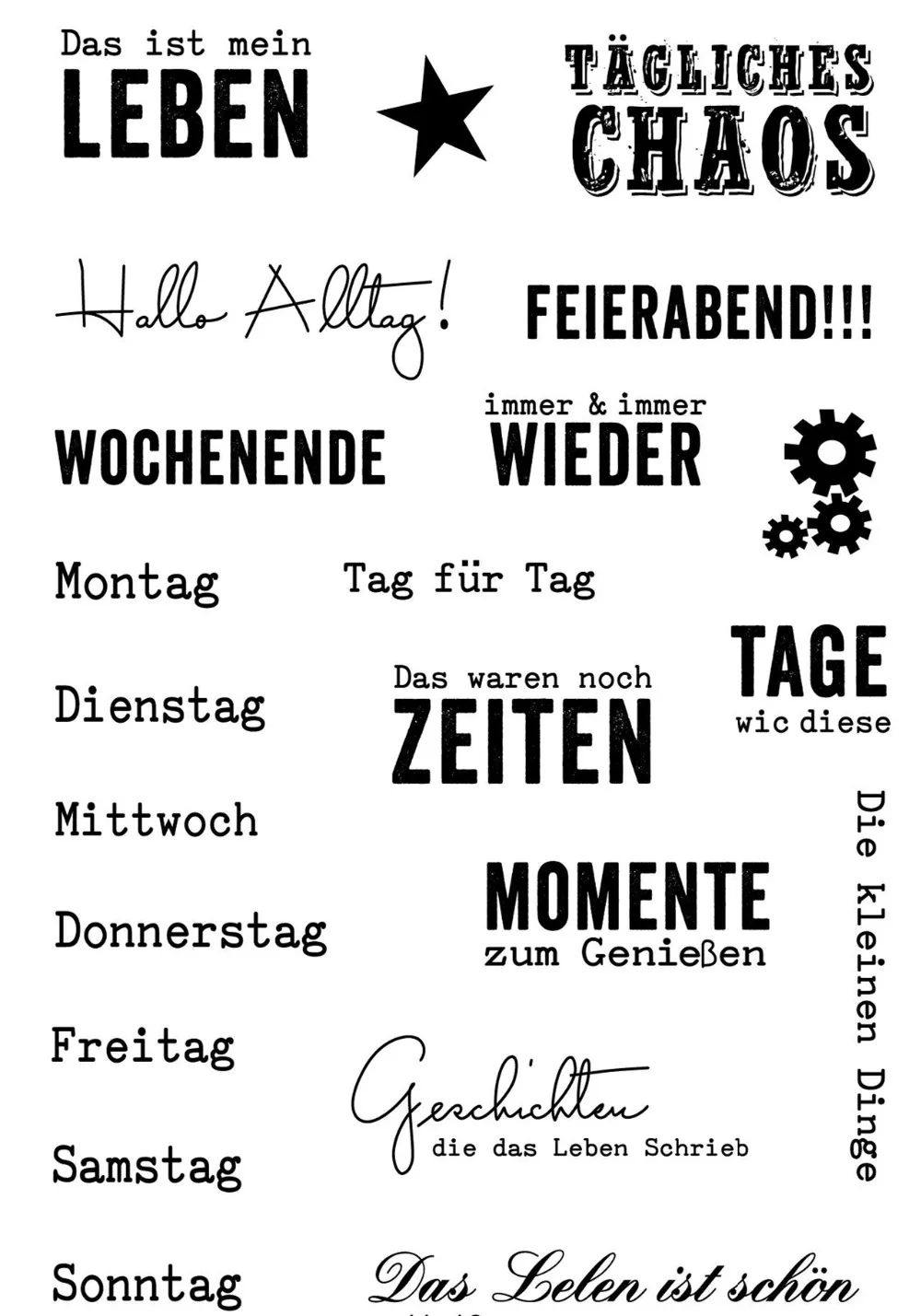German word stamp Clear Stamp for Scrapbooking Transparent Silicone Rubber DIY Photo Album Decor R06
German word stamp Clear Stamp for Scrapbooking Transparent Silicone Rubber DIY Photo Album Decor R06
