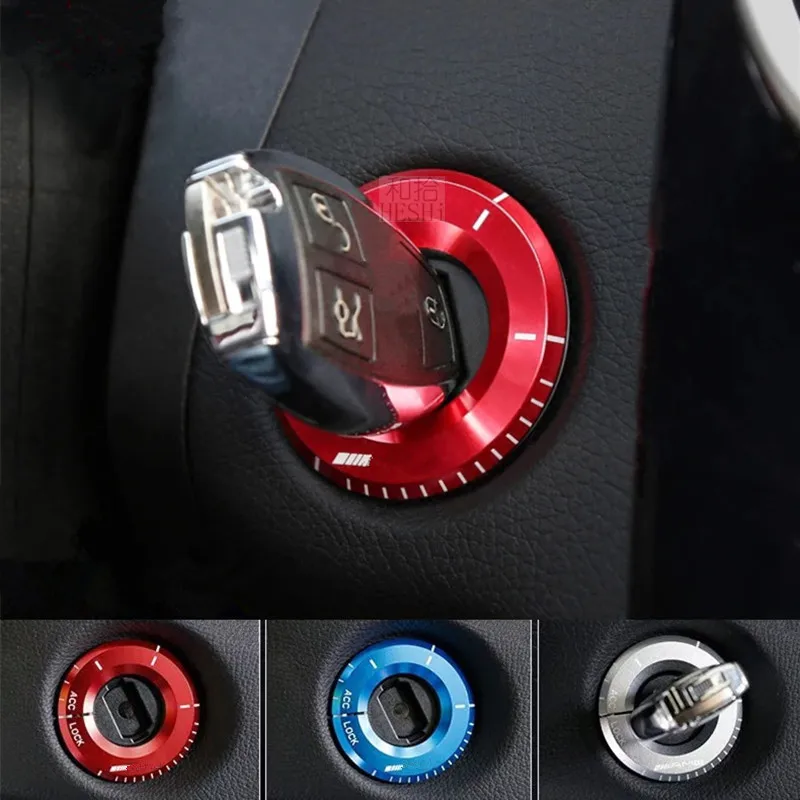 Engine ignition switch button cover decorative ring can be suitable for A class E class C class GLK ML GL CLA GLA CLS
Engine ignition switch button cover decorative ring can be suitable for A class E class C class GLK ML GL CLA GLA CLS