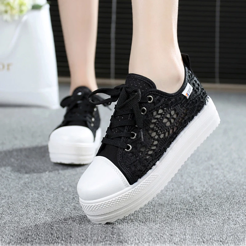 New Autumn Summer Women Shoes Casual Cutouts Lace Canvas Shoes Hollow Floral Breathable Platform Flat Shoe Sapato Feminino
New Autumn Summer Women Shoes Casual Cutouts Lace Canvas Shoes Hollow Floral Breathable Platform Flat Shoe Sapato Feminino