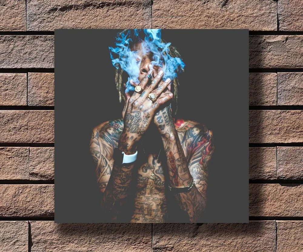 Y818 Wiz Khalifa fucc day Rapper Smoking Music Star Hot Poster Art Canvas Print Decoration 16x16 24x24 27x27inch
Y818 Wiz Khalifa fucc day Rapper Smoking Music Star Hot Poster Art Canvas Print Decoration 16x16 24x24 27x27inch