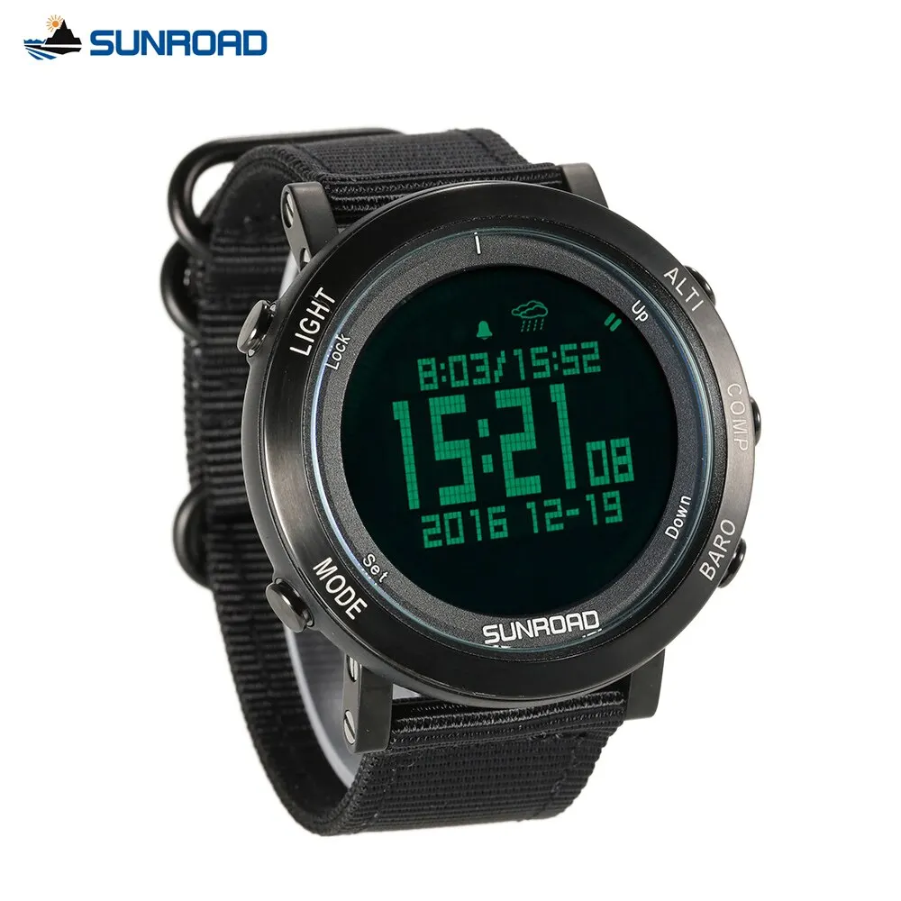 waterproof Weather Forecast Climbing Watch Pedometer Barometer Altimeter Compass Waterproof Smart Outdoor Camping Sports Watches
waterproof Weather Forecast Climbing Watch Pedometer Barometer Altimeter Compass Waterproof Smart Outdoor Camping Sports Watches