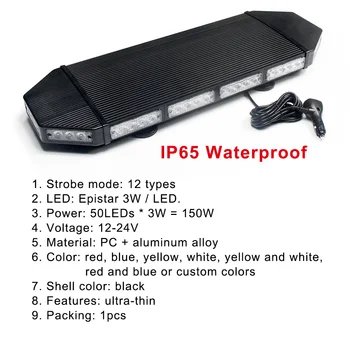 High power LED Amber white Strobe Light 12 Flash Modes Warning Light Top quality Emergency Warming Strobe Car Light
High power LED Amber white Strobe Light 12 Flash Modes Warning Light Top quality Emergency Warming Strobe Car Light