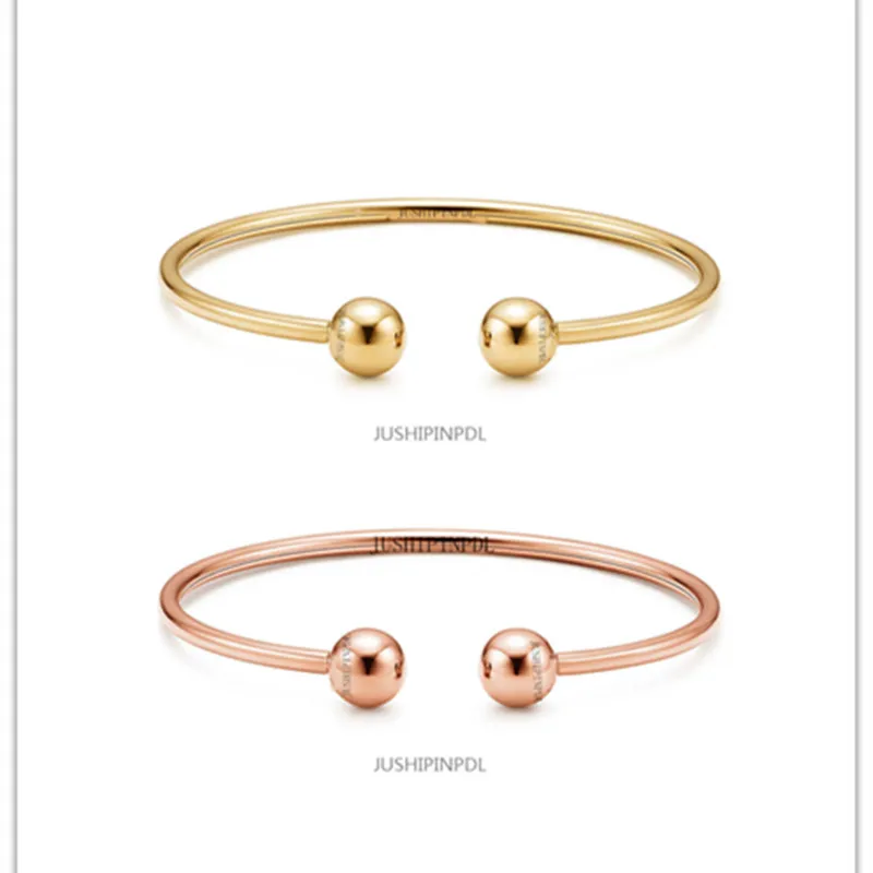 TIFF925 silver popular classic rose golden golden round bead bracelet lady fashion lovers gift
TIFF925 silver popular classic rose golden golden round bead bracelet lady fashion lovers gift