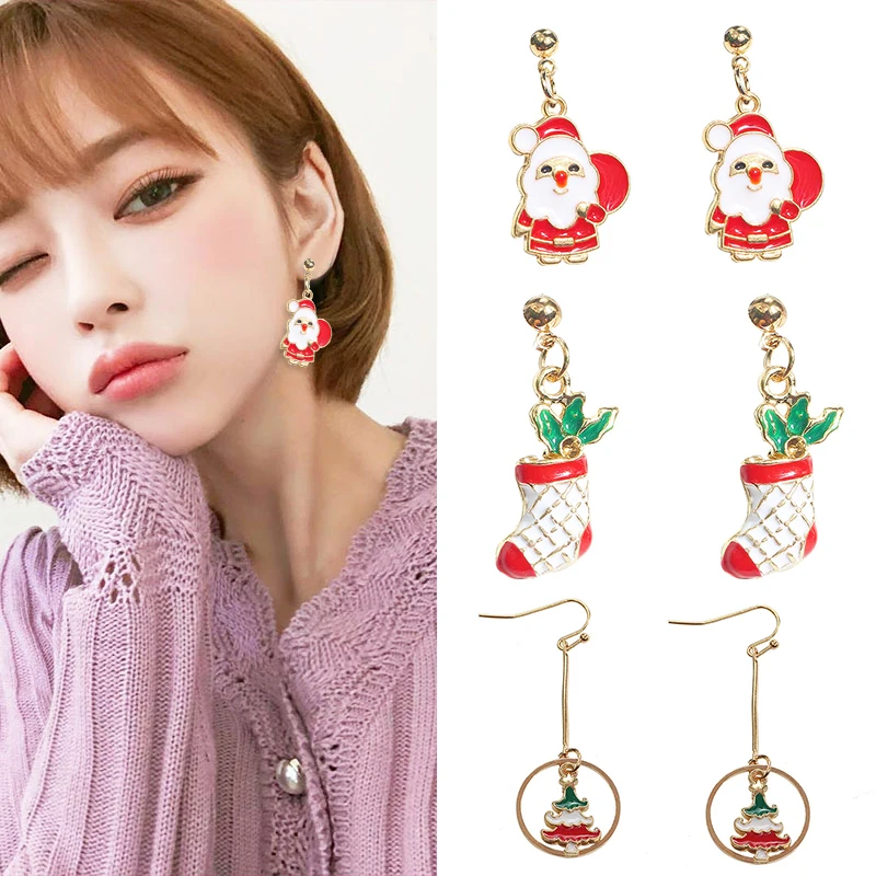 1Pair Allergy Free Christmas Free Shipping Christmas Tree Women Pearl Father Christmas Korean Crystal Girls 2019 New Arrival
1Pair Allergy Free Christmas Free Shipping Christmas Tree Women Pearl Father Christmas Korean Crystal Girls 2019 New Arrival