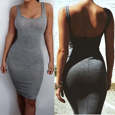 Women's Summer Bandage Bodycon Party Casual Dress Ladies Solid Knee Length Skinny Strap Dresses Clubwear Clothing
Women's Summer Bandage Bodycon Party Casual Dress Ladies Solid Knee Length Skinny Strap Dresses Clubwear Clothing