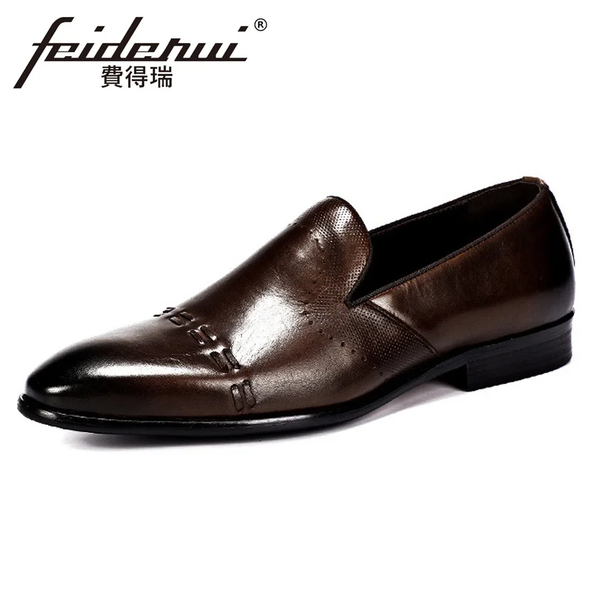 New Vintage Handmade Men's Breathable Loafers Round Toe Slip on Man Comfortable Genuine Leather Summer Designer Shoes ASD46
New Vintage Handmade Men's Breathable Loafers Round Toe Slip on Man Comfortable Genuine Leather Summer Designer Shoes ASD46