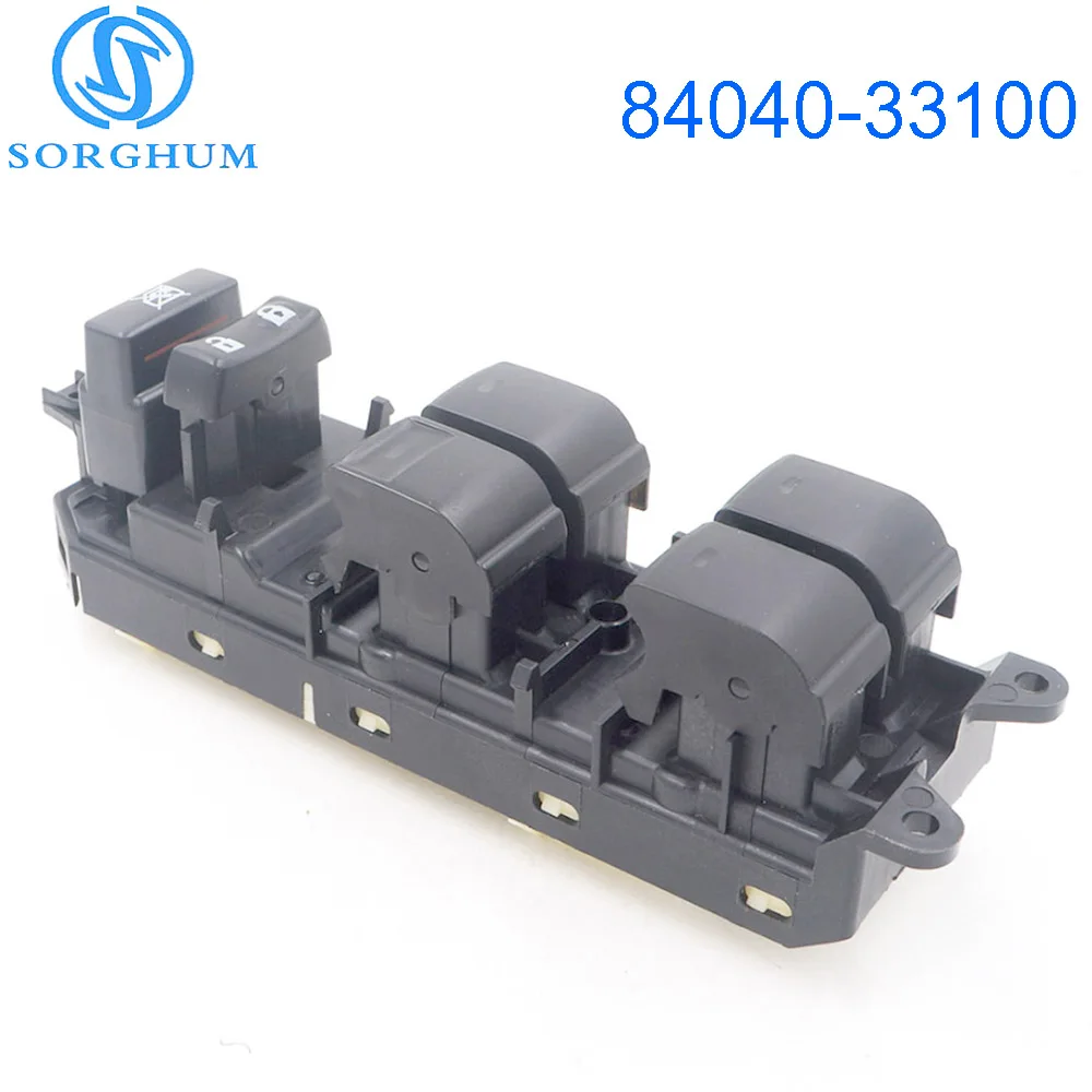 

84040-33100 Left Front drive Master Electric Power Window control Switch For Toyota Camry Prius Land Cruiser Prado 8404033100