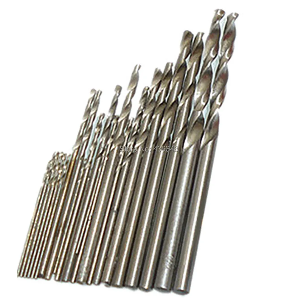 25pcs Hss Twist Drill Bit Set Tiny Very Small Micro Rolson Model Craft Drill Bits High Speed Steel Twist Drills Bits 0.5mm-3mm
25pcs Hss Twist Drill Bit Set Tiny Very Small Micro Rolson Model Craft Drill Bits High Speed Steel Twist Drills Bits 0.5mm-3mm