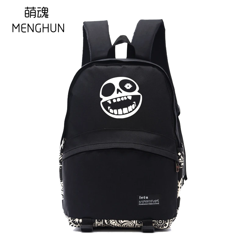 Undertale Sans backpack game character SANS printing backpacks nylon bag school backpack undertale backpacks game gift nb348
Undertale Sans backpack game character SANS printing backpacks nylon bag school backpack undertale backpacks game gift nb348
