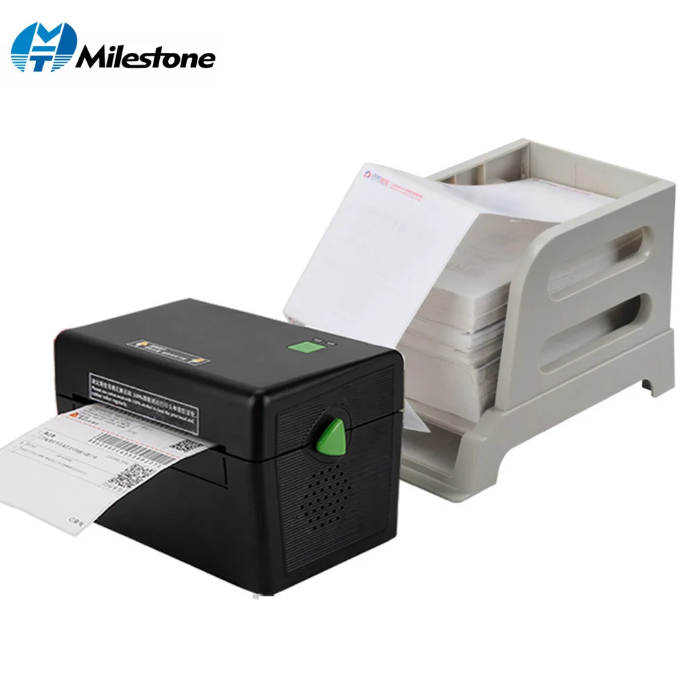 Milestone Shipping Label Printer for Logistics Express E-bill Printer with Paper Holder High Speed Bar Code Printer MHT-DT108B
Milestone Shipping Label Printer for Logistics Express E-bill Printer with Paper Holder High Speed Bar Code Printer MHT-DT108B