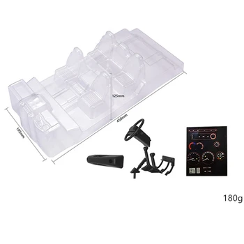 For TRAXXAS TRX4 Defender D110 RC Car Transparent Case Steering Wheel Handbrake Lever Drawer Foot Brake Interior Simulation Part
For TRAXXAS TRX4 Defender D110 RC Car Transparent Case Steering Wheel Handbrake Lever Drawer Foot Brake Interior Simulation Part