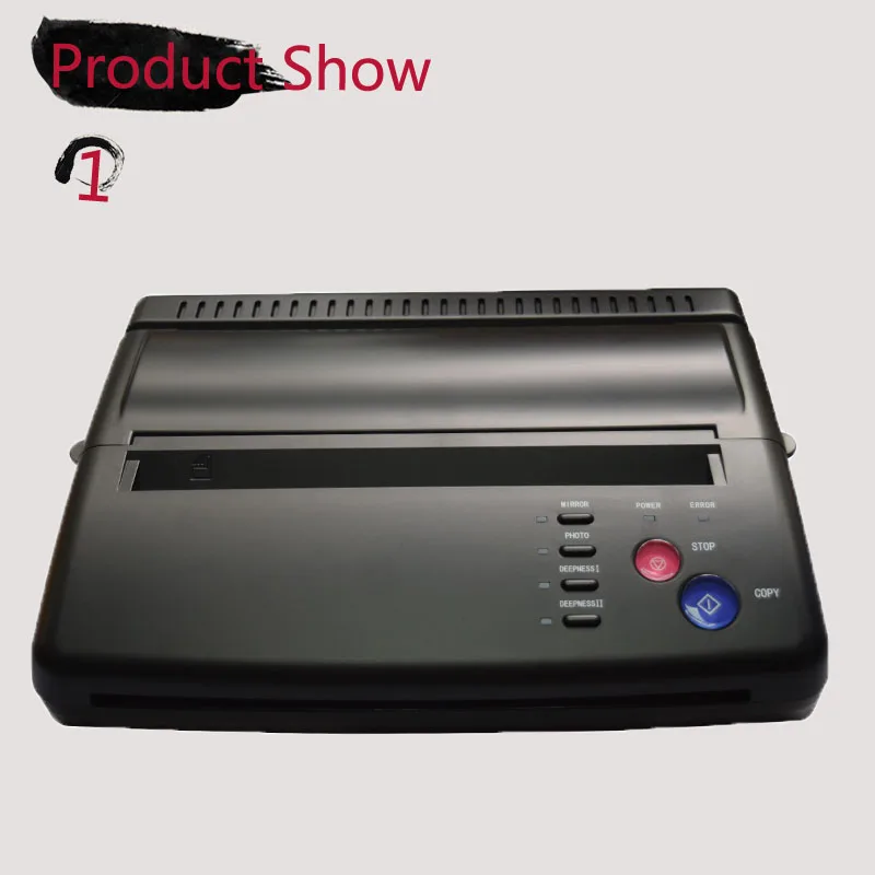 Maquiagem Tattoo copy machine lowest price A4 Transfer Paper black Tattoo copier thermal stencil copy Transfer Machine (1)