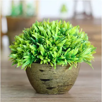 1Pcs New Free Artificial Plastic Green Plants Floral Decor Fake Leaves simulation small potted Flores artificiais bonsai
1Pcs New Free Artificial Plastic Green Plants Floral Decor Fake Leaves simulation small potted Flores artificiais bonsai