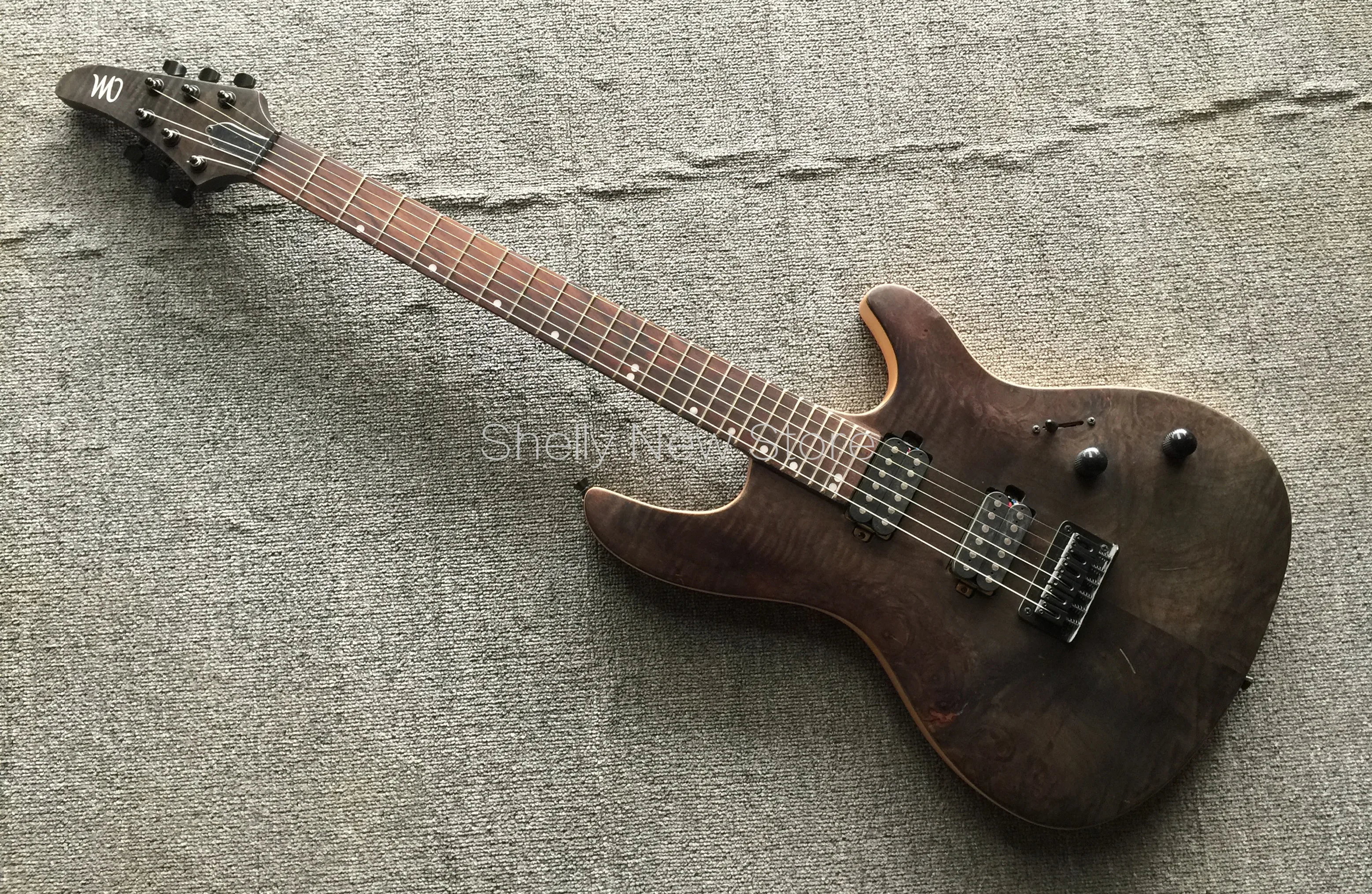 Shelly new store factory custom maple body matte black neck through locking tuners 6 strings mayones electric guitar
Shelly new store factory custom maple body matte black neck through locking tuners 6 strings mayones electric guitar