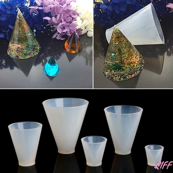 Drop&Wholesale DIY Silicone Cone Mold for Resin Epoxy Casting Jewelry Making Craft Tools Mould APR28
Drop&Wholesale DIY Silicone Cone Mold for Resin Epoxy Casting Jewelry Making Craft Tools Mould APR28