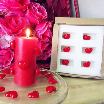 6pcs New Custom murano glass heart shaped design wedding party candle holder decorations charms accessories gifts Insert candle
6pcs New Custom murano glass heart shaped design wedding party candle holder decorations charms accessories gifts Insert candle