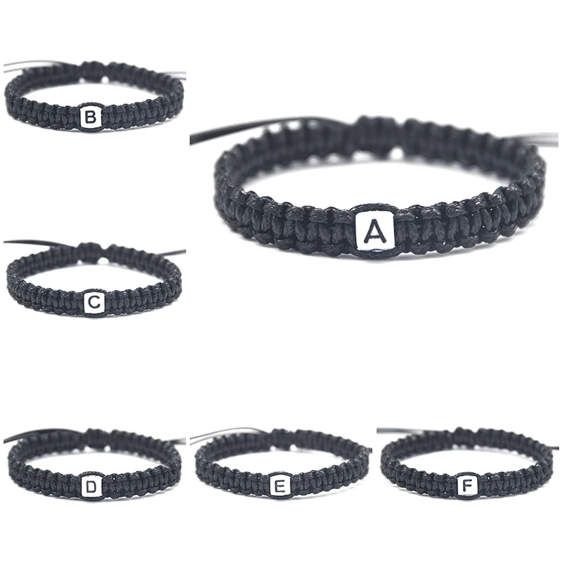 Capital A to M Name Letters Charm Bracelets Rope Chain Adjust Size for Lovers Best Friends Family Members Beaded Jewelry Gifts
Capital A to M Name Letters Charm Bracelets Rope Chain Adjust Size for Lovers Best Friends Family Members Beaded Jewelry Gifts