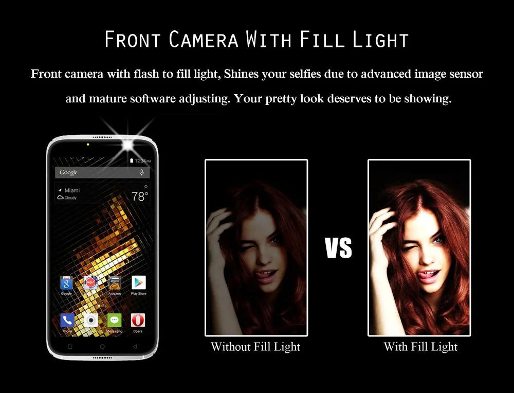 Front Camera With Fill Light