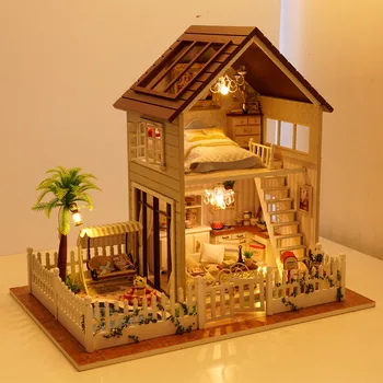 Free Shipping Assembling DIY Miniature Model Kit Wooden Doll House,Paris Apartment House Toy with Furnitures
Free Shipping Assembling DIY Miniature Model Kit Wooden Doll House,Paris Apartment House Toy with Furnitures