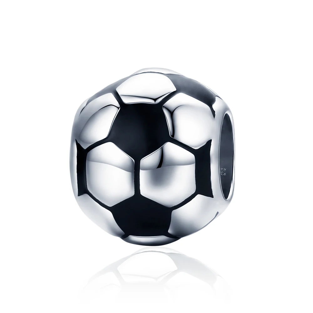 ZMZY Genuine 100% 925 Sterling Silver Charm Sport Football Love Ball Beads fit pandora Bracelet & Necklaces Jewelry for Gift
ZMZY Genuine 100% 925 Sterling Silver Charm Sport Football Love Ball Beads fit pandora Bracelet & Necklaces Jewelry for Gift