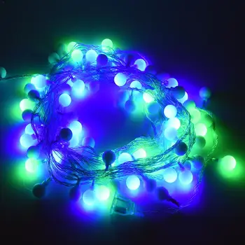 Plug-in Small White Ball Light String 10 Meters 100 Lights 8 Kinds Of Flashing Mode Decorate For Christmas In The Garden Park
Plug-in Small White Ball Light String 10 Meters 100 Lights 8 Kinds Of Flashing Mode Decorate For Christmas In The Garden Park