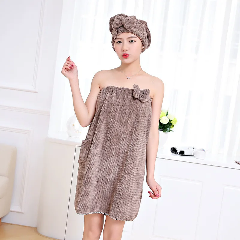 XC USHIO Soft Magic Wearable Lady Bath Towel Set 70*140cm Microfiber Hair Dry Cap For Short/Long Hair Fashion Elegant Bath Dress
XC USHIO Soft Magic Wearable Lady Bath Towel Set 70*140cm Microfiber Hair Dry Cap For Short/Long Hair Fashion Elegant Bath Dress