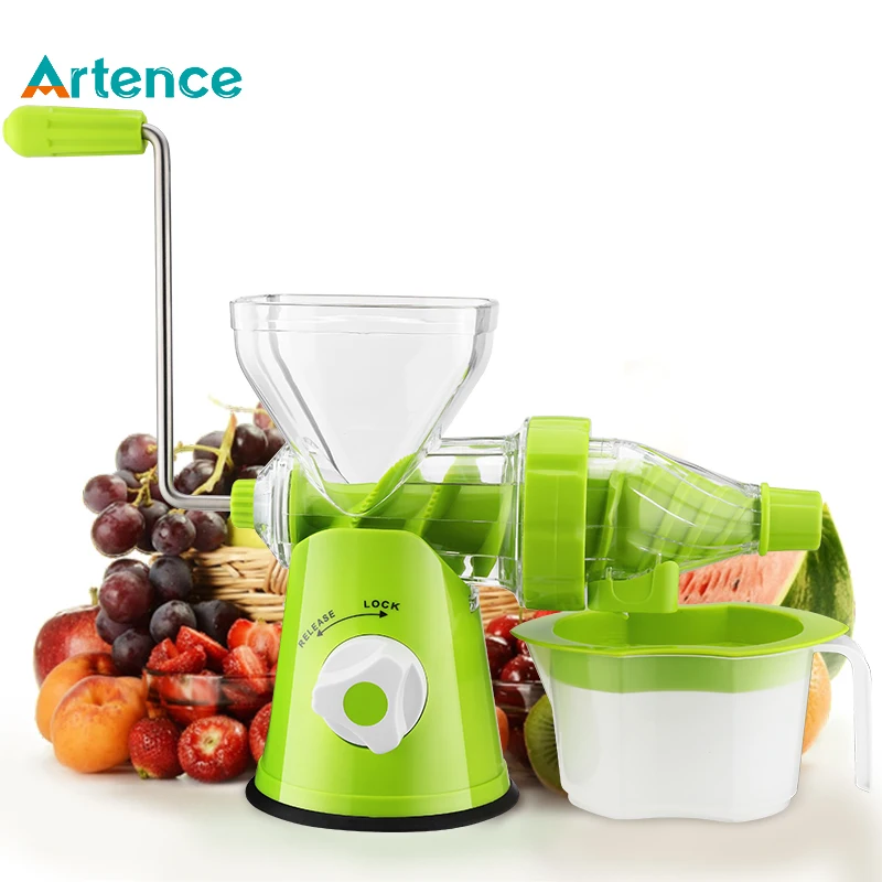 High Quality Home Manual Juicer Fruit Squeezer 100% Healthy Natural Fruit Juice Easy To Operate Ice Cream Mold Free Provided
High Quality Home Manual Juicer Fruit Squeezer 100% Healthy Natural Fruit Juice Easy To Operate Ice Cream Mold Free Provided