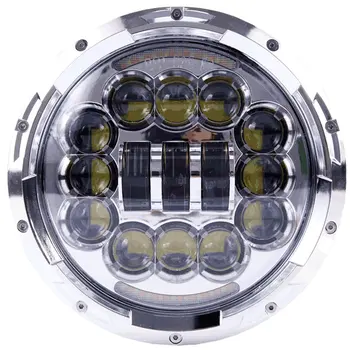 Chrome/Black Motorcycle 48W 7 Inch 75W Lights Round LED Projector Headlight Waterproof Bulb for Softail
Chrome/Black Motorcycle 48W 7 Inch 75W Lights Round LED Projector Headlight Waterproof Bulb for Softail