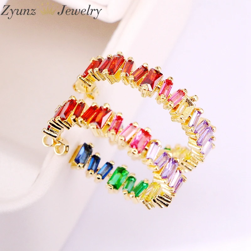 5Pairs, 2019 Big Stud Earrings Delicate Studs Rainbow Colorful Crystal CZ Circle Stud Earrings Girl Women Jewelry
5Pairs, 2019 Big Stud Earrings Delicate Studs Rainbow Colorful Crystal CZ Circle Stud Earrings Girl Women Jewelry